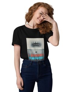Swummy Shark's Symphony Unisex organic cotton t-shirt